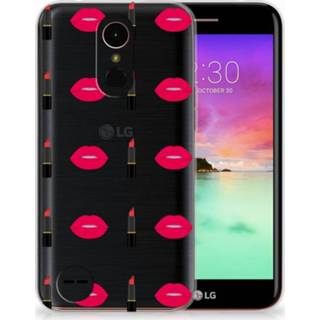 👉 Lippenstift LG K10 2017 TPU Hoesje Design Lipstick Kiss 8718894899410
