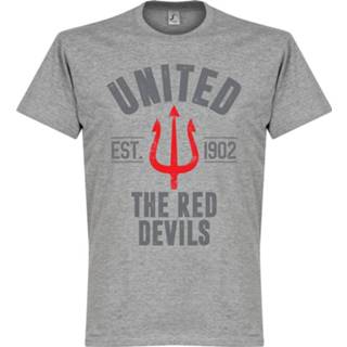 👉 Shirt grijs mannen Manchester United Established T-Shirt -
