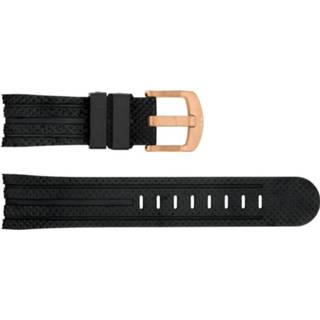 👉 Horlogeband zwart silicoon silicone TW Steel TWB123 22mm 8719217067868