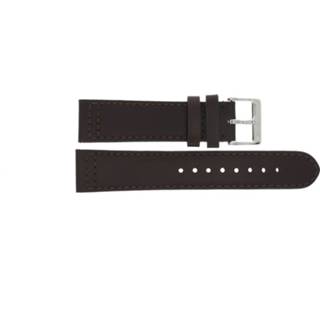 👉 Horlogeband bruin leder Swiss Military Hanowa 6.4202.1 / LOC-52 20mm + standaard stiksel 8719217141193