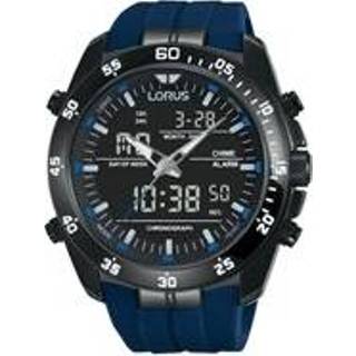 👉 Horlogeband blauw Lorus RW631AX9 / Z021 X007 Rubber 24mm 8719217124578