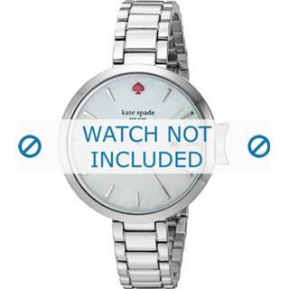 👉 Horlogeband staal zilver onbekend Kate Spade New York KSW1267 / PARK ROW 8719217115095