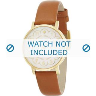 👉 Horlogeband leder cognac Kate Spade New York 1YRU0835 16mm 8719217114852