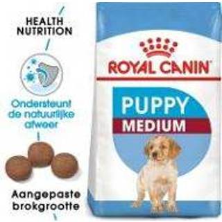 👉 Hondenvoer medium Royal Canin Puppy - Dubbelpak 2 x 15 kg 3182550402132 3182550725880