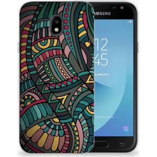 👉 Samsung Galaxy J3 2017 TPU Hoesje Design Aztec 8718894912492