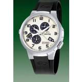 👉 Horlogeband zwart rubber Jaguar J1202-01 20mm 8719217147355