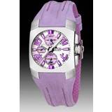 👉 Horlogeband violet kunststof plastic onbekend Lotus 15407/5 Kunststof/Plastic 8719217150690