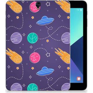 👉 Tablethoes Samsung Galaxy Tab S3 9.7 Uniek Tablethoesje Space 8718894927274