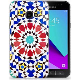 👉 Samsung Galaxy Xcover 4 | Xcover 4s TPU Siliconen Hoesje Mozaïek