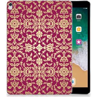 👉 Tablethoes roze Apple iPad Pro 10.5 Tablethoesje Design Barok Pink 8718894951514