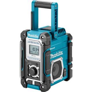 Makita Bluetooth Bouwradio 00088381817721 DMR108 7.2 t/m Bouwradio Makita DMR108 7,2 t/m 18V Bluetooth 88381817721