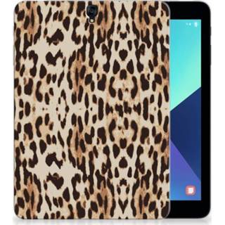 👉 Tablethoes Samsung Galaxy Tab S3 9.7 Uniek Tablethoesje Leopard 8718894985076