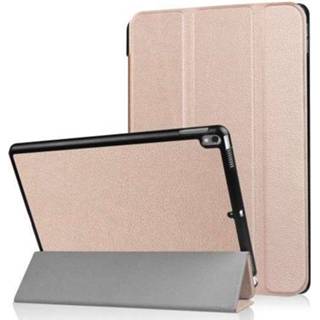 Tablethoes Apple iPad Pro 10.5 Tablethoesje RosÃ© Tri-fold 8718894349878