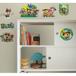 👉 Muur sticker standaard modern Paw Patrol multicolour nederlands vinyl Muurstickers Jungle 34878336329