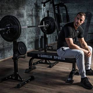 👉 Zwart Squat- en Bankdruksteunen 4260200840219