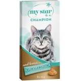 👉 Kattensnack 24x15g Zalm Creamy Snack My Star is a Champion 4260358516066