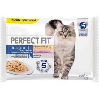 👉 Kattenvoer Perfect Fit Sterilise Indoor - 4 x 85 g 8410136010279