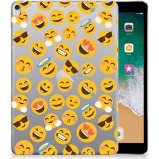 👉 Tablethoes Apple iPad Pro 10.5 Tablethoesje Design Emoji 8718894705902