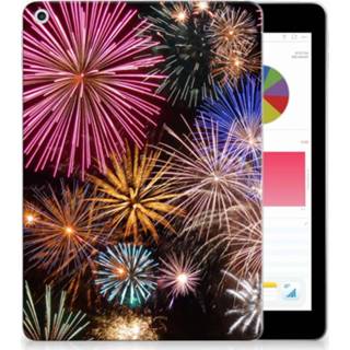 👉 Tablethoes Apple iPad 9.7 2018 | 2017 Tablethoesje Design Vuurwerk 8718894712207