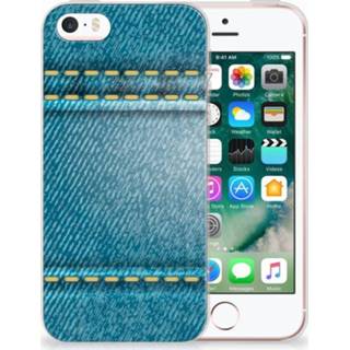 Spijkerbroek Apple iPhone SE | 5S TPU Hoesje Design Jeans 8718894738894