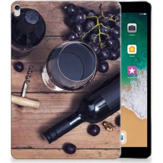 👉 Tablethoes Apple iPad Pro 10.5 Uniek Tablethoesje Wijn 8718894751336