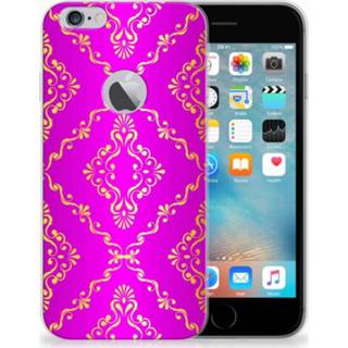 👉 Roze Apple iPhone 6 Plus | 6s Uniek TPU Hoesje Barok 8718894758007