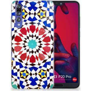 👉 Huawei P20 Pro TPU Hoesje Design MozaÃ¯ek 8718894758403