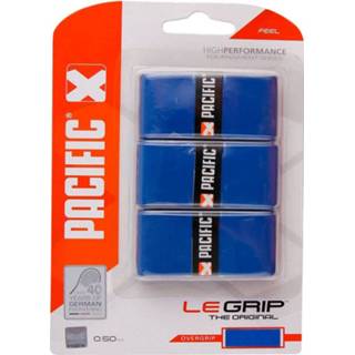 👉 Verpakking overgrips blauw tennis overgrip standaard synthetisch lint Le Grip The Original 3 Stuks 4015365127060