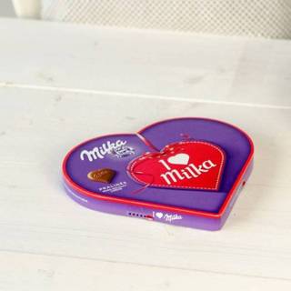 👉 Melkchocolade paars milka Hart | 7622210937223