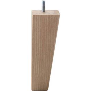 Meubelpoot houten hout houtskleur 17 cm (M10) 9500012565654