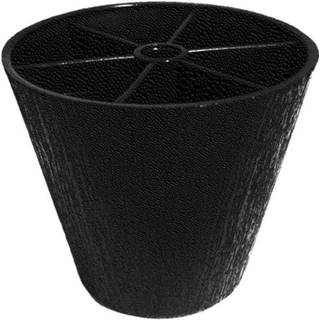 👉 Meubelpoot plastic kunststof zwart Kegelvormige 6,5 cm 9500012565036
