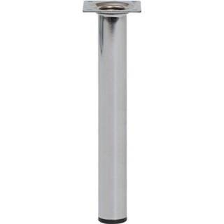 👉 Meubelpoot staal chroom Ronde chromen 30 cm 9500012574687
