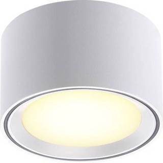 👉 Lichtnet wit LED-opbouwlamp werkt op het 8.5 W Warm-wit Nordlux 47540101 5701581415089