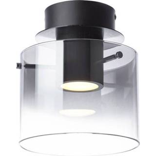 👉 Wit zwart Brilliant Beth G75591/93 LED-plafondlamp 8 W Warm-wit Zwart, Rook 4004353320477