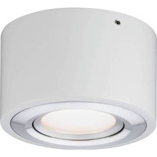 👉 Wit aluminium Paulmann Argun 79708 LED-plafondlamp 4.8 W Warm-wit (geborsteld), (mat) 4000870797082