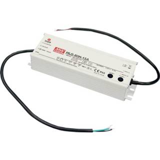 👉 LED-driver, LED-transformator Constante spanning, Constante stroomsterkte Mean Well HLG-80H-36B 82.8 W 2.3 A 21.6 - 36 V/DC Dimbaar, Overbelastingsbescherming,
