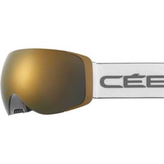 👉 Skibril wit plastic unisex Cebe Exo OTG CBG255, Wit, Materiaal Plastic, skibrillen