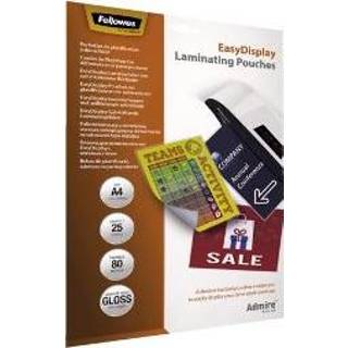 👉 Lamineerhoes Fellowes A4 Easydisplay 2x80micron 25stuks 43859730834