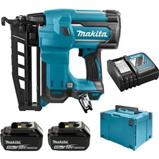 👉 Active Makita DBN600RTJ 18V Li-Ion accu brad tacker set (2x 5,0Ah accu) in Mbox