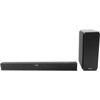 👉 Soundbar zwart Xoro HSB 75 Bluetooth, Incl. draadloze subwoofer, USB 4260427612040