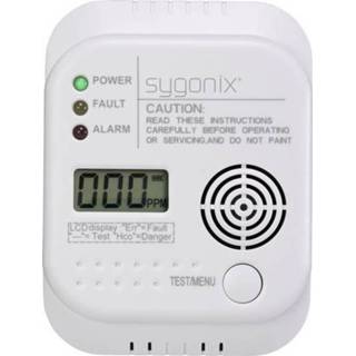 Koolmonoxidemelder met interne sensor Sygonix SY-3394944 werkt op batterijen Detectie van Koolmonoxide 4053199554140