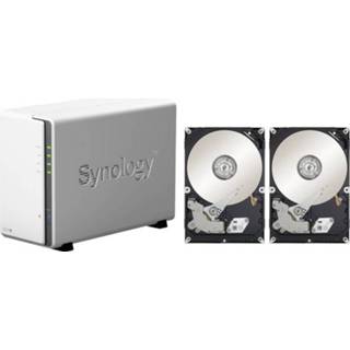 👉 Voorzitje Synology DiskStation DS218j-4TB-BC NAS-server 4 TB 2 Bay voorzien van 2x 2TB 4260605450990