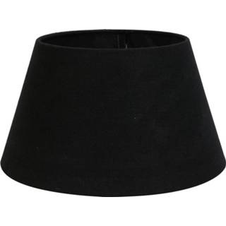 👉 Lampenkap textiel rond drumkappen zwart drum LIVIGNO 50-40-27cm 8717807088231