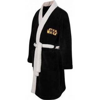 👉 Badjas zwart met geel kinderen jongens Star Wars kind Stormtrooper kimono 8718526538625