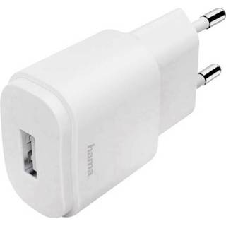 👉 Thuislader USB-oplader Hama charger 1.2 183262 (Thuislader) Uitgangsstroom (max.) 1200 mA 1 x USB 4047443398192