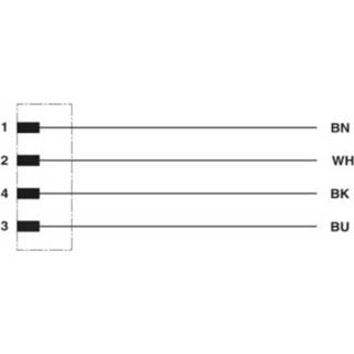 👉 Phoenix Contact 1681839 Sensor-/actor connector, geassembleerd 5 m Aantal polen: 4 1 stuks 4017918158491