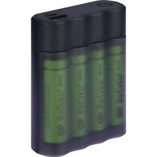 👉 Batterij oplader GP Batteries Charge Anyway X411 Batterijlader NiMH AAA (potlood), AA (penlite) Incl. oplaadbare batterijen 4891199179853