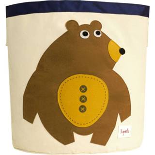 👉 Kinderkamer meisjes 3 Sprouts Storage bin Bear