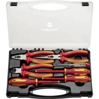 👉 Gereedschapset TOOLCRAFT TO-5005137 Electricien Gereedschapsset In koffer 7-delig 4053199532070