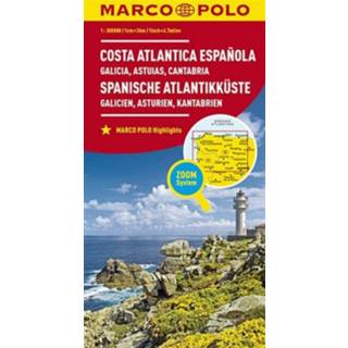 👉 Marco Polo Spaans-Atlantische kust - Galicië Asturië Cantabrië Boek 62Damrak (3829737998) 9783829737999